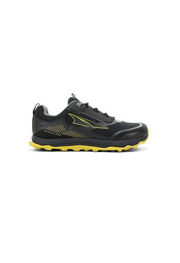 Black / Yellow Altra Lone Peak All-wthr Low Men's Trail | US_VF5012