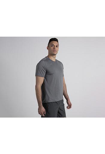 Grey Altra CORE SHORT SLEEVE TEE Men's Tops | US_H8442