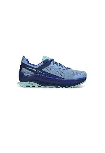 Navy / Light Blue Altra Olympus 4 Women's Trail | US_YH1400