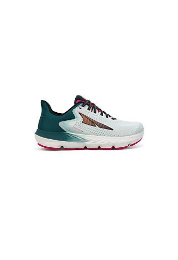 White / Green Altra Provision 6 Women's Road | US_ZS5898