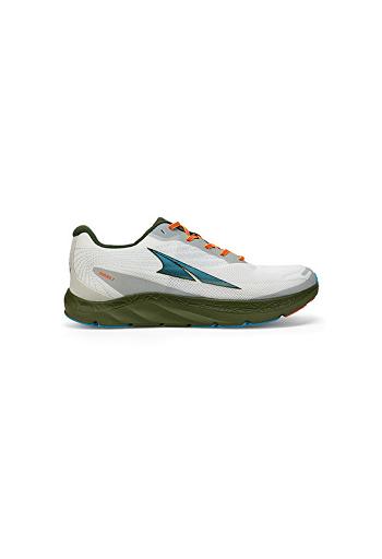 White / Green Altra Rivera 2 Men's Road | US_EF3350