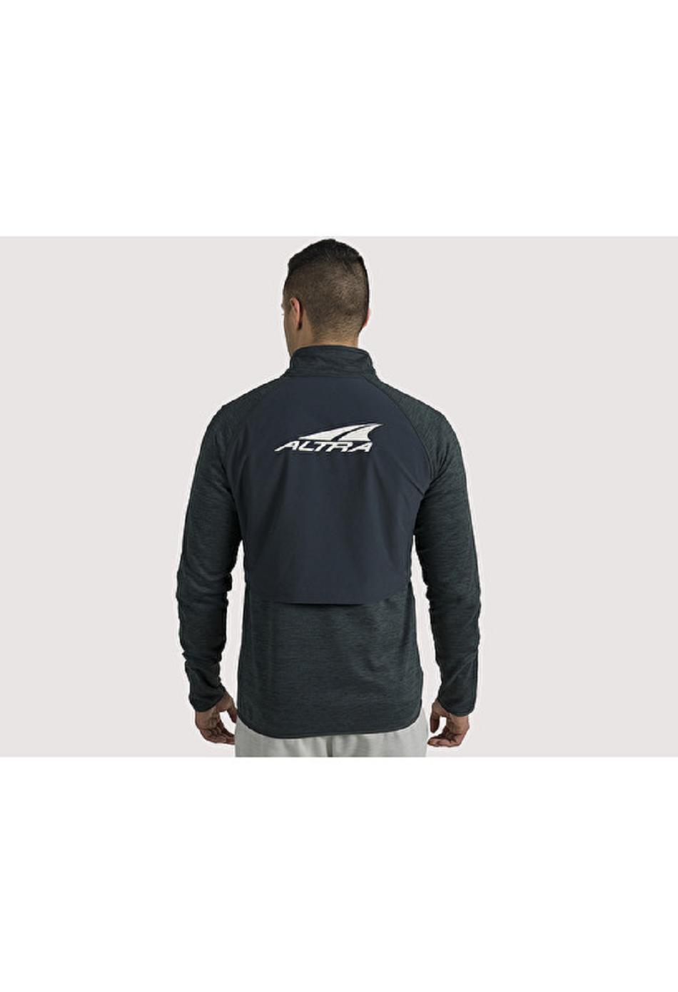 Black Altra EVERYDAY HYBRID JACKET Men's Tops | US_GB8355