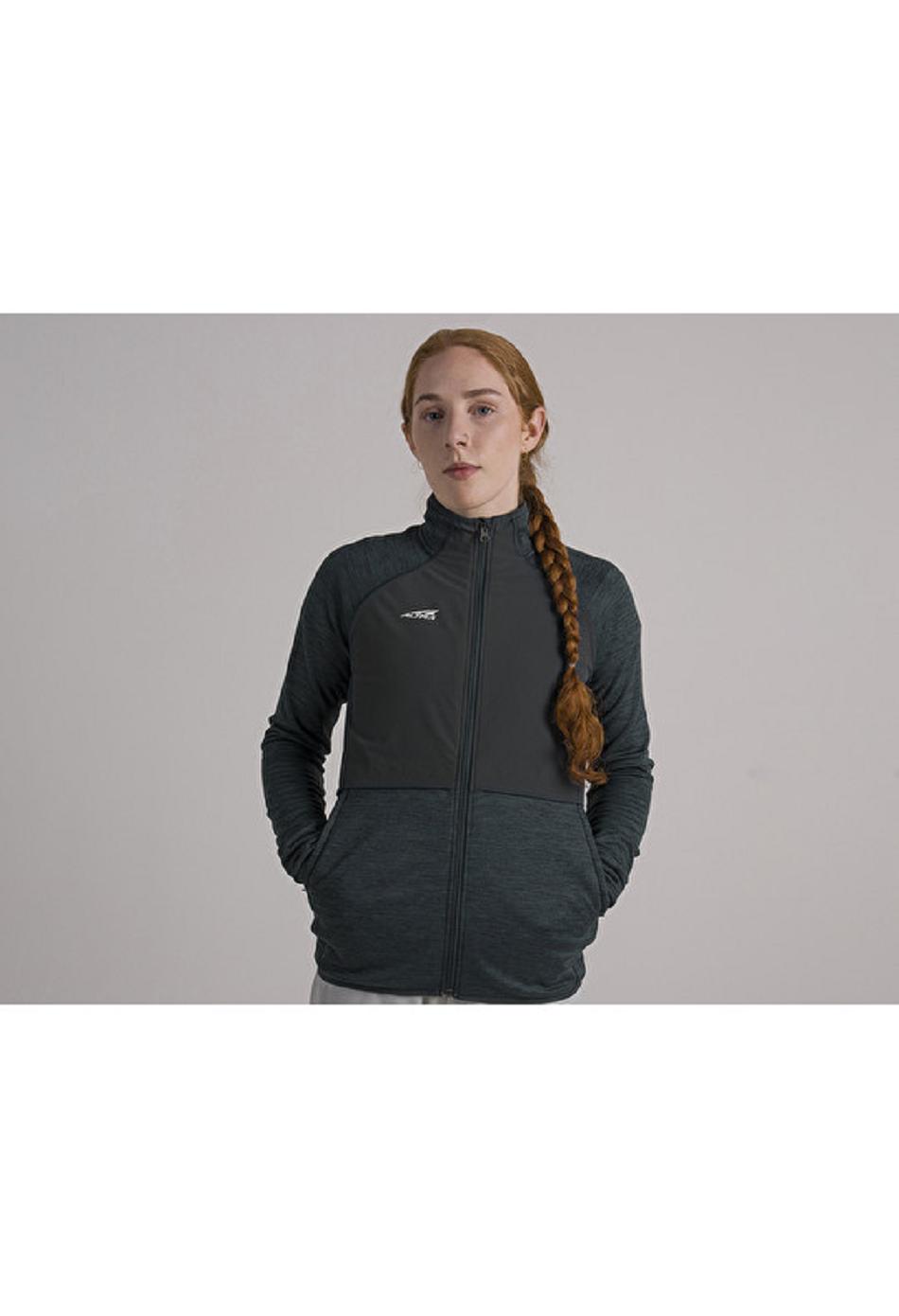 Black Altra EVERYDAY HYBRID JACKET Women's Tops | US_EF7320