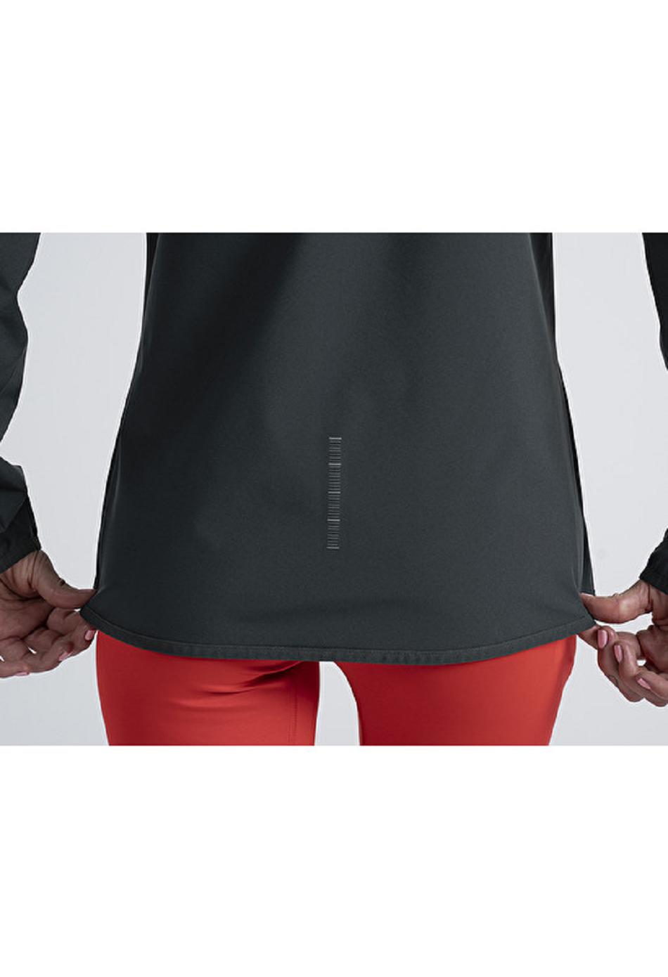 Black Altra WATERPROOF RUN JACKET Women's Tops | US_VF5622