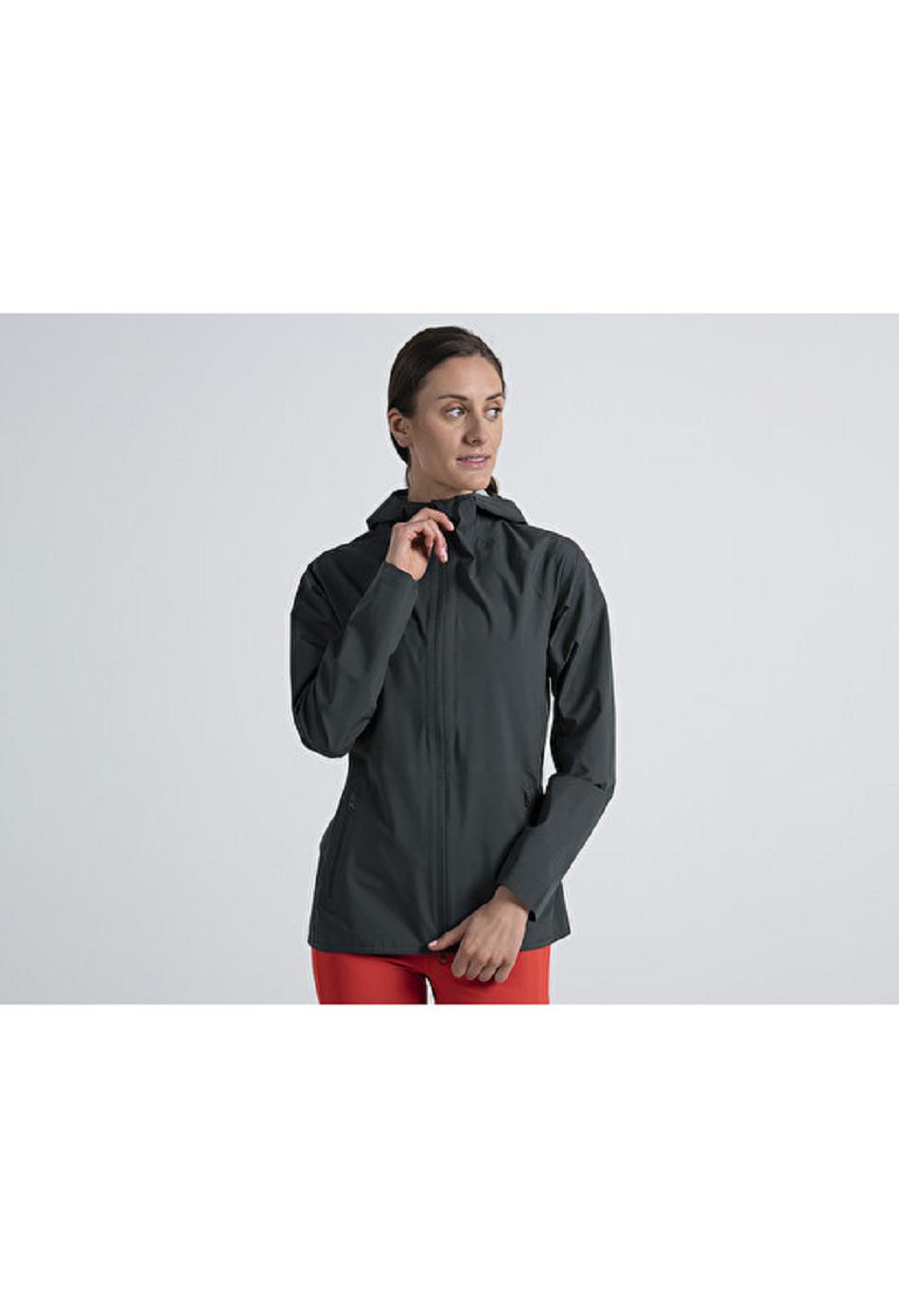 Black Altra WATERPROOF RUN JACKET Women\'s Tops | US_VF5622