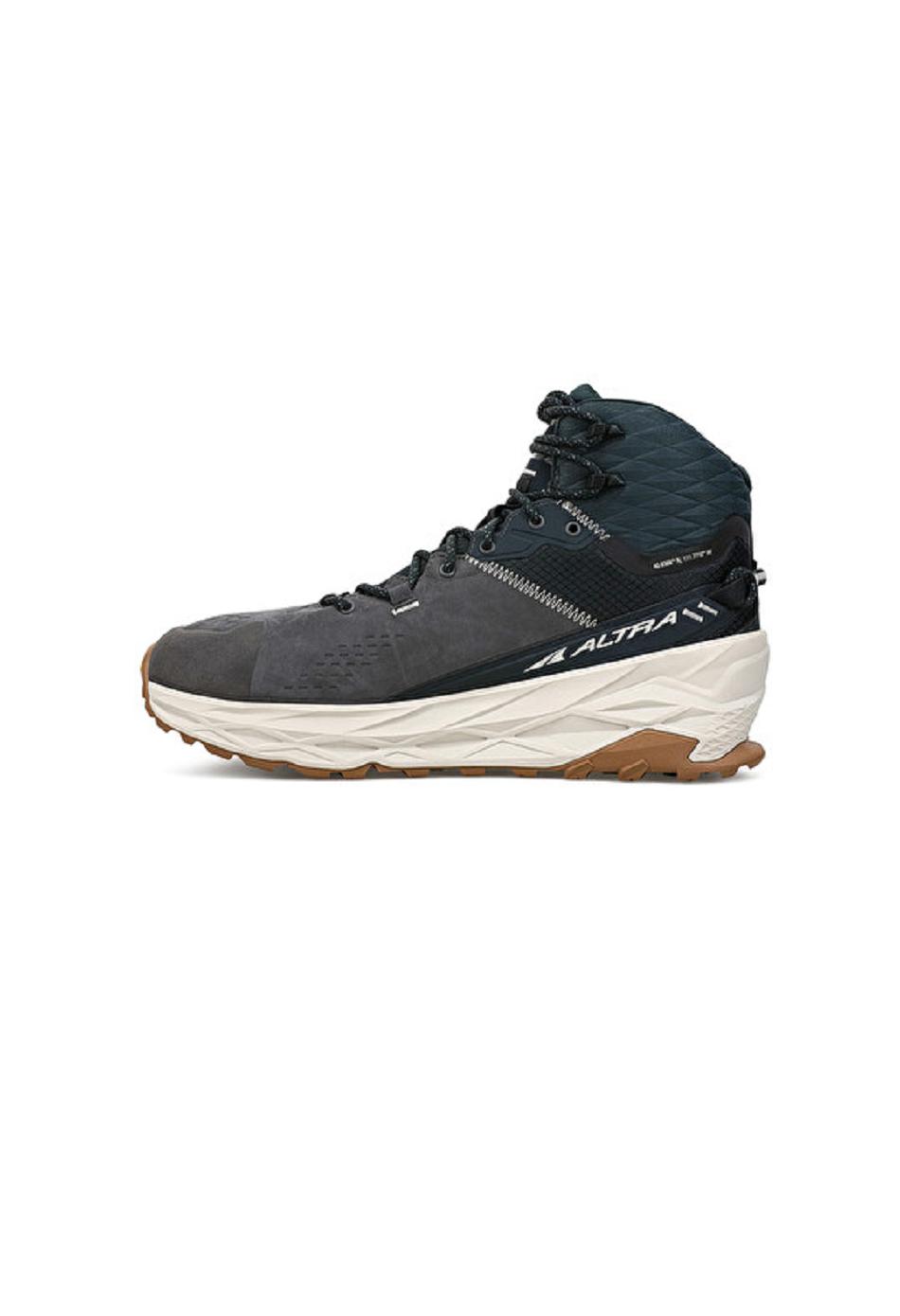 Black / Grey Altra OLYMPUS 5 HIKE MID GTX Men's Finder | US_NF9897