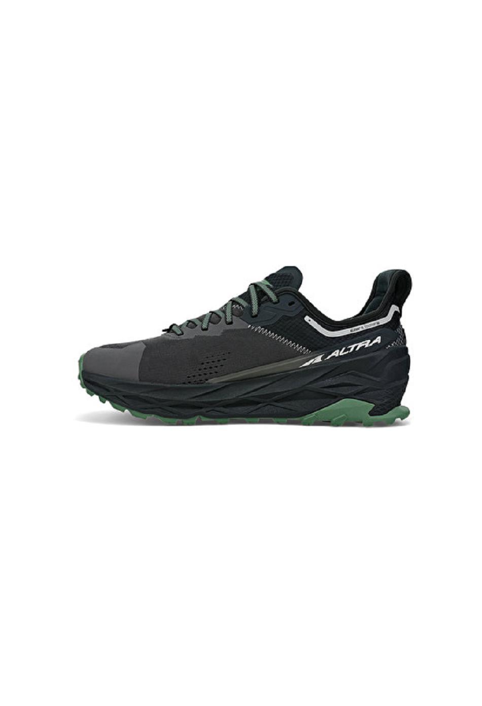 Black / Grey Altra Olympus 5 Men's Trail | US_R6753