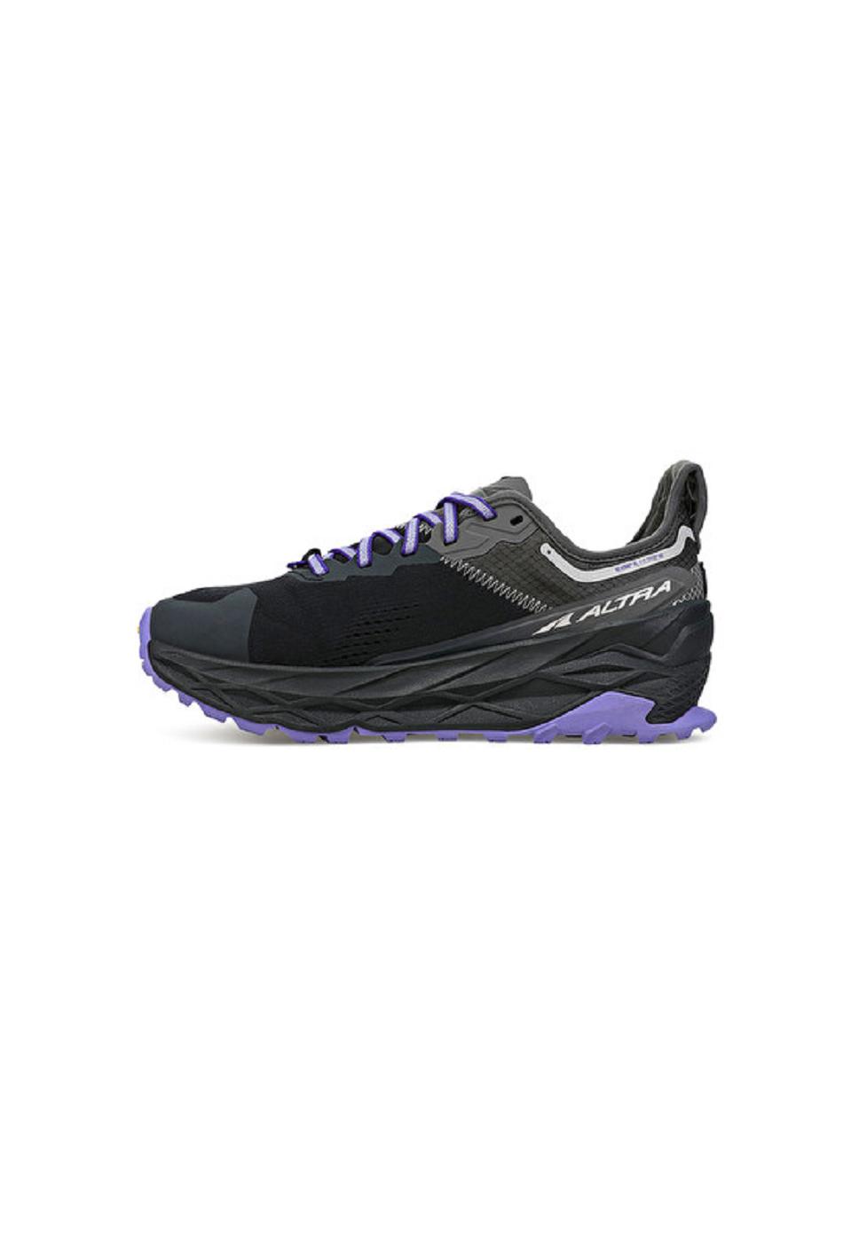 Black / Grey Altra Olympus 5 Women's Trail | US_QA1889