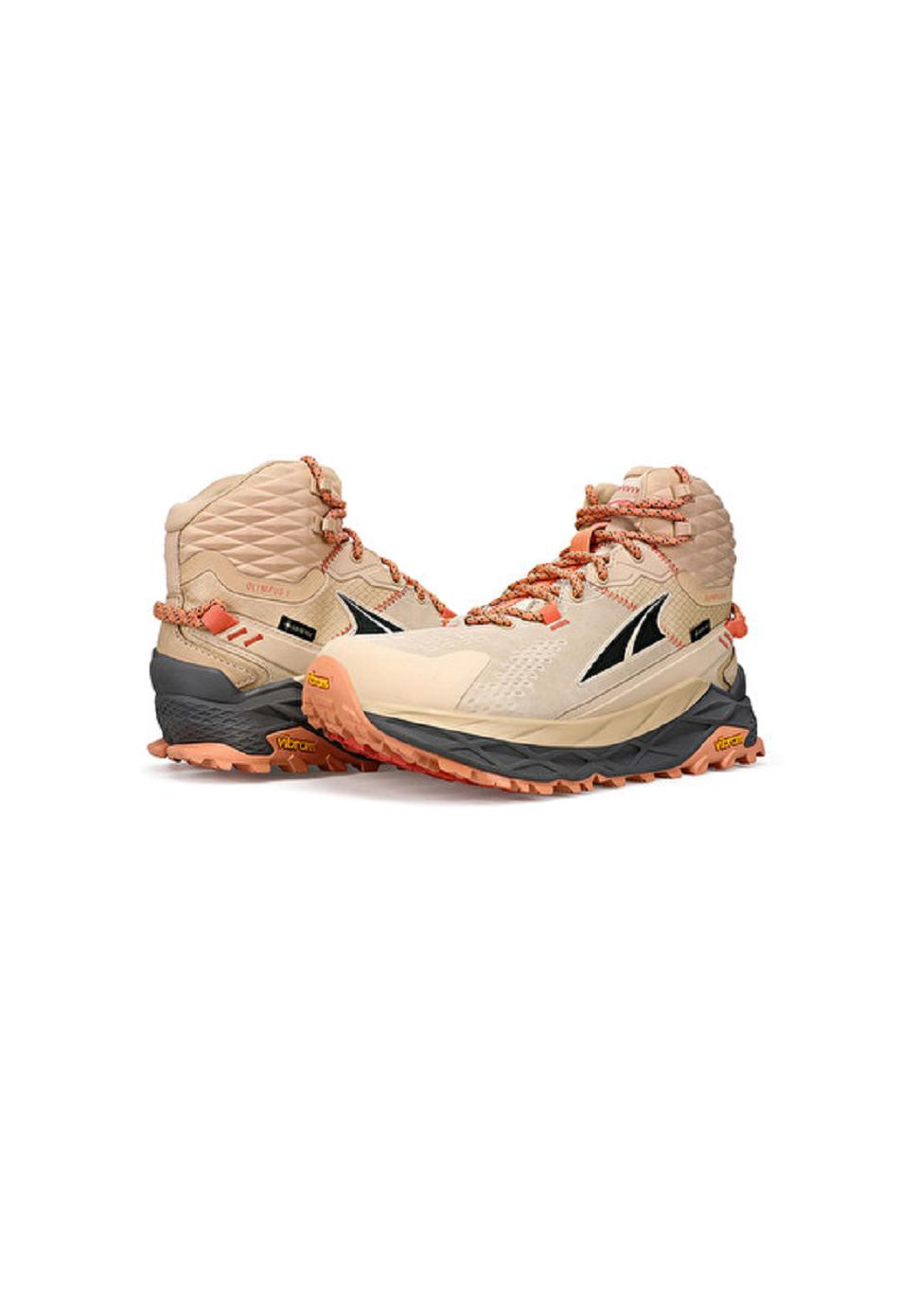 Brown Altra OLYMPUS 5 HIKE MID GTX Women's Outdoor | US_NF1359