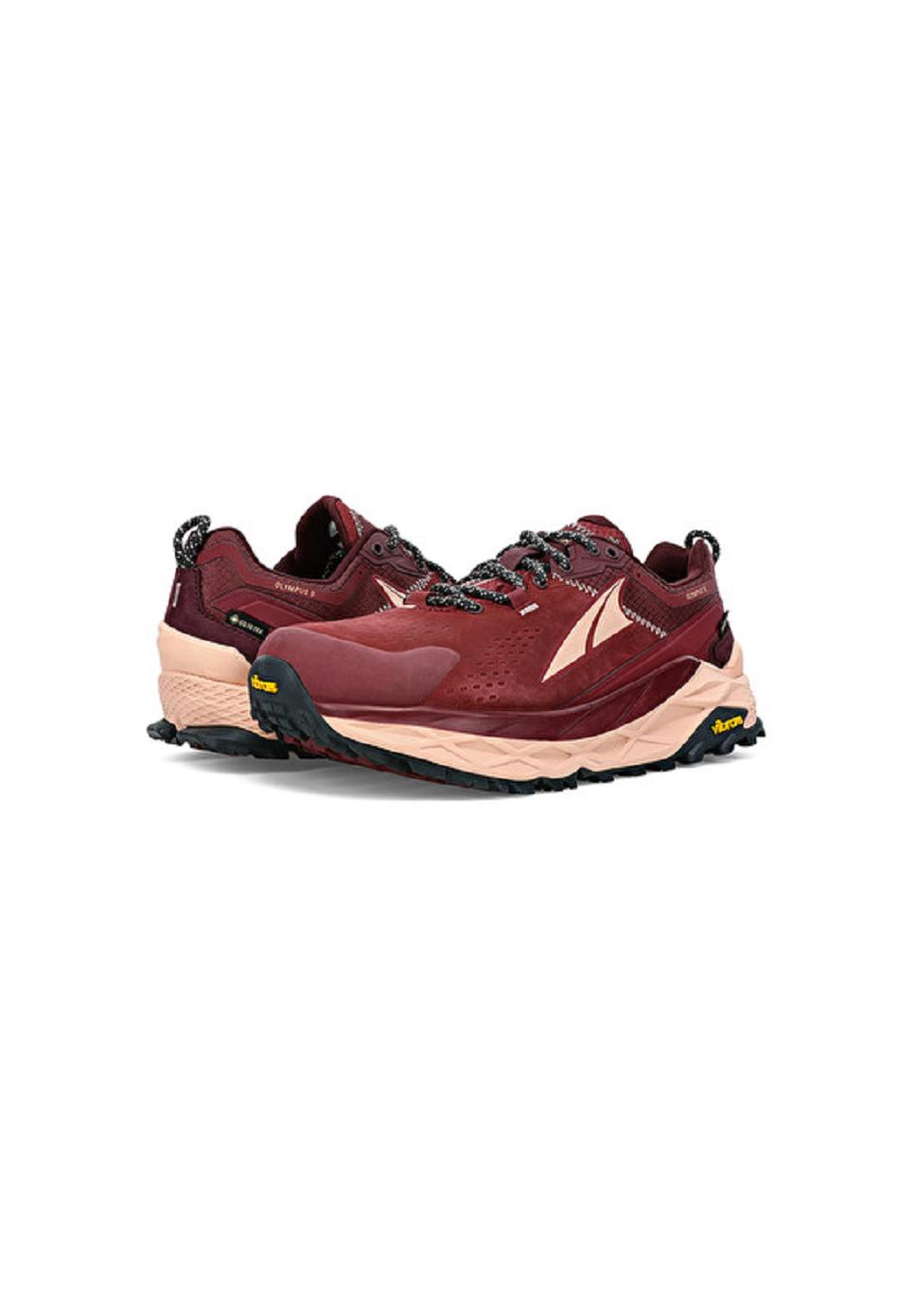 Burgundy Altra Olympus Hike Low Gtx Women's Outdoor | US_QA6762