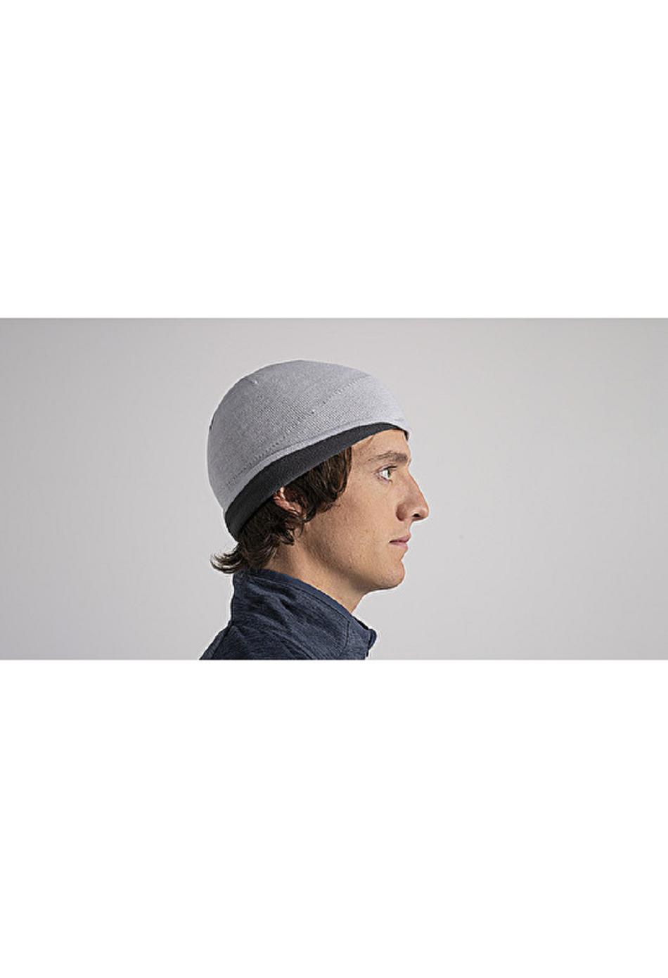 Grey Altra ALTRA MERINO RUN BEANIE Men's Hat | US_R3349