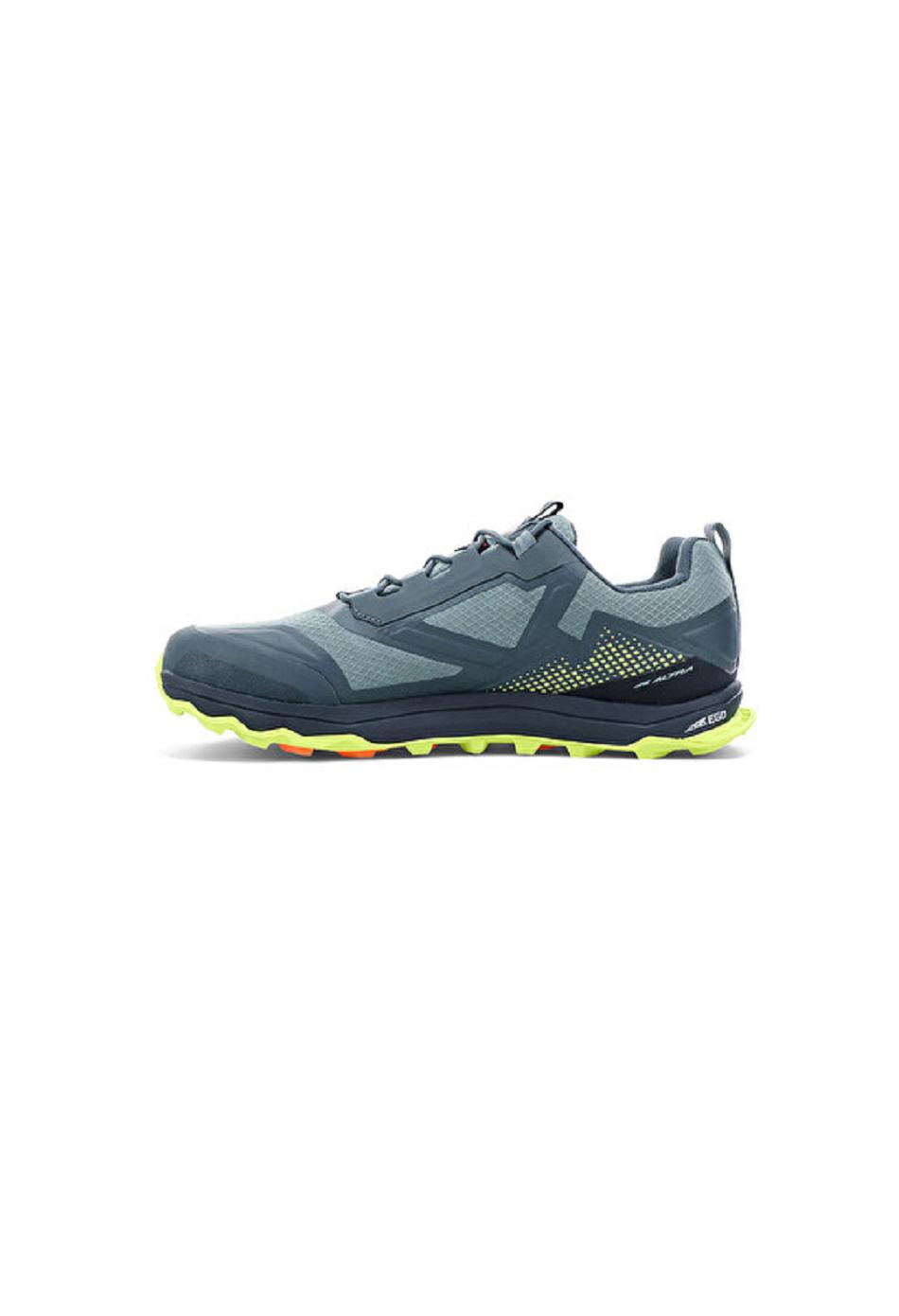 Grey / Light Green Altra Lone Peak All-wthr Low Men's Trail | US_MI1801