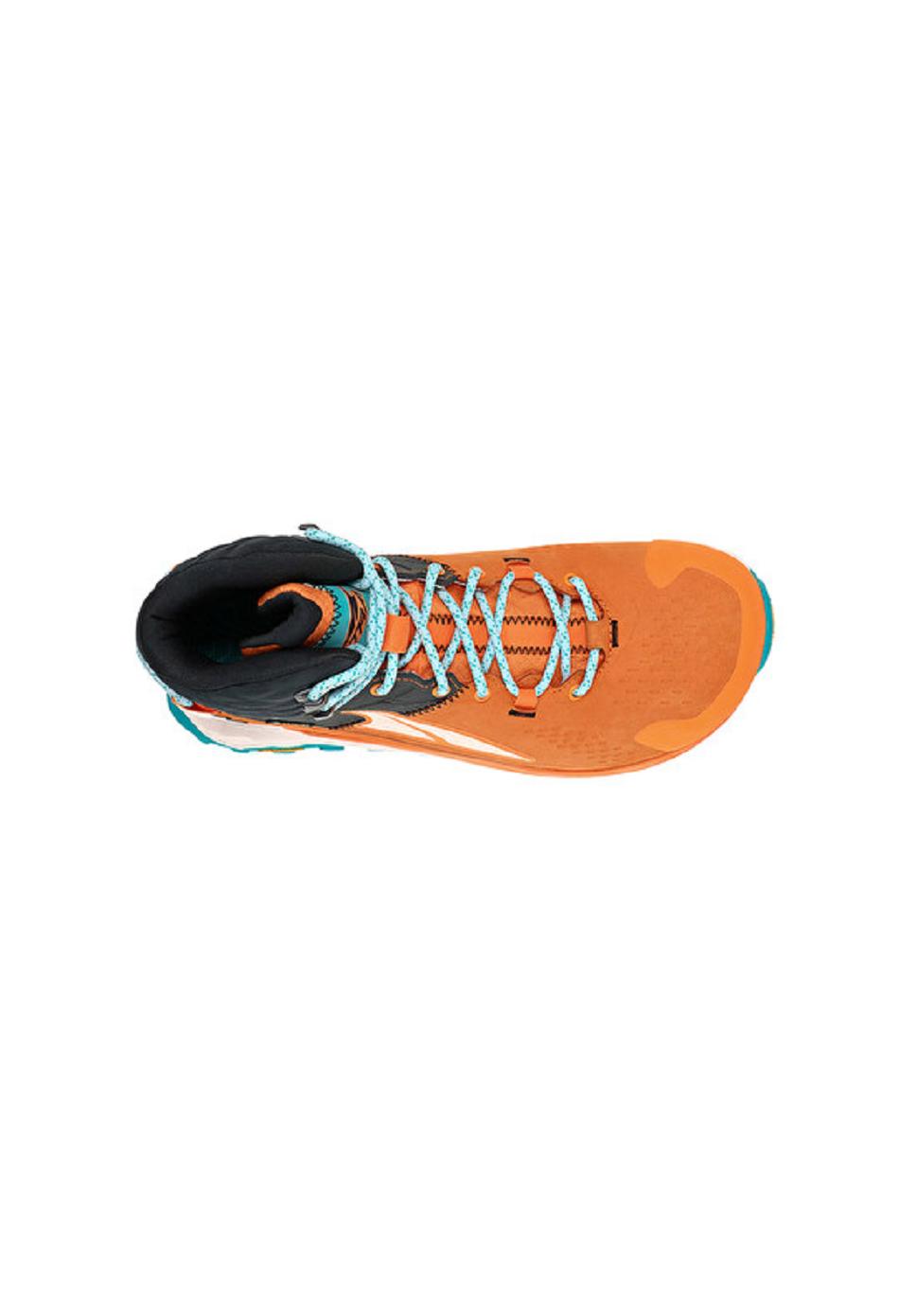 Grey / Orange Altra OLYMPUS 5 HIKE MID GTX Women's Outdoor | US_QA4690