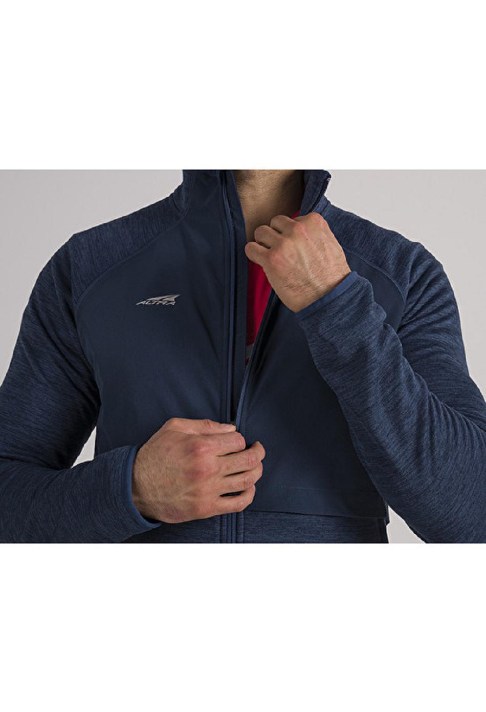 Navy Altra EVERYDAY HYBRID JACKET Men's Tops | US_N4836