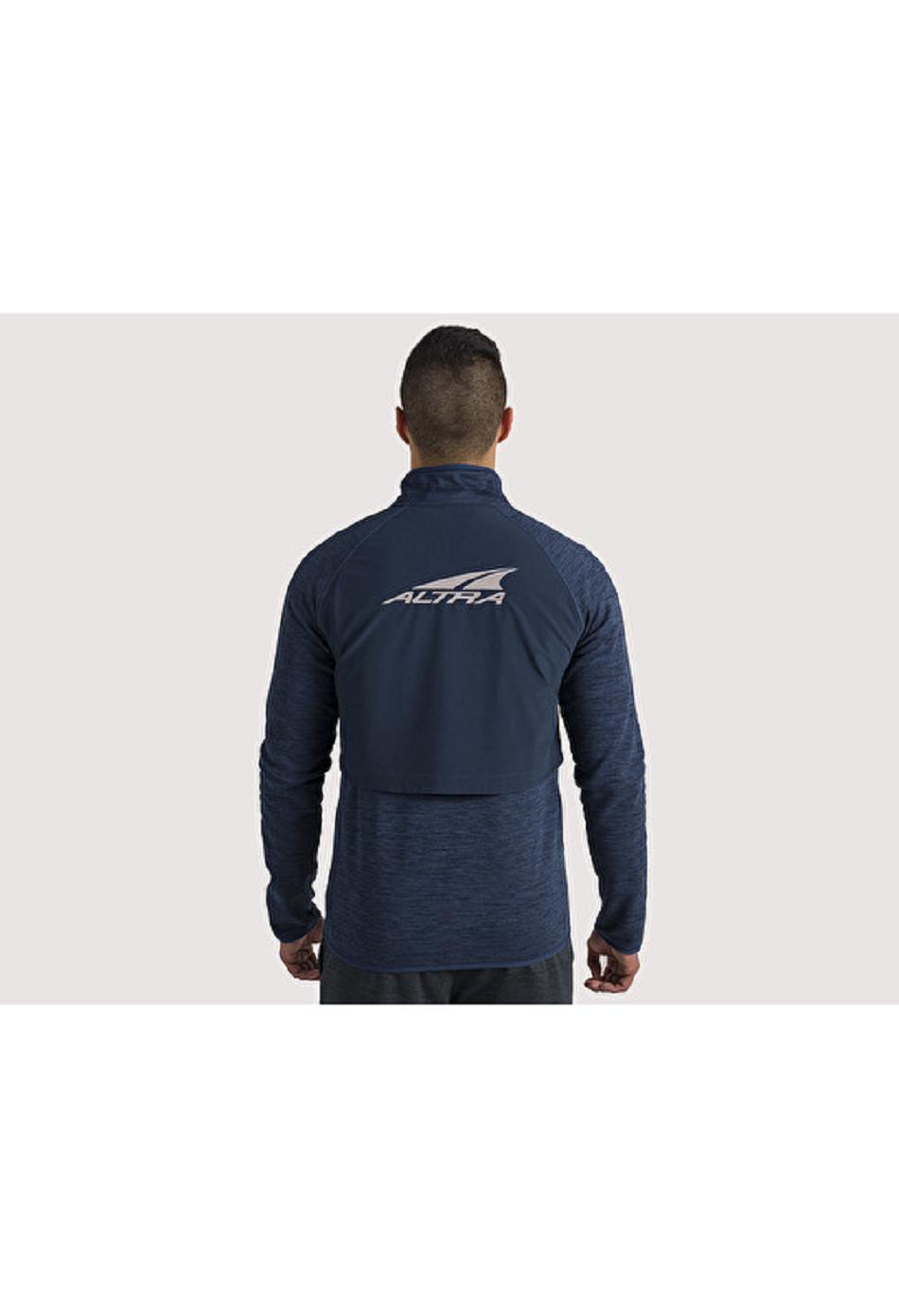 Navy Altra EVERYDAY HYBRID JACKET Men's Tops | US_N4836