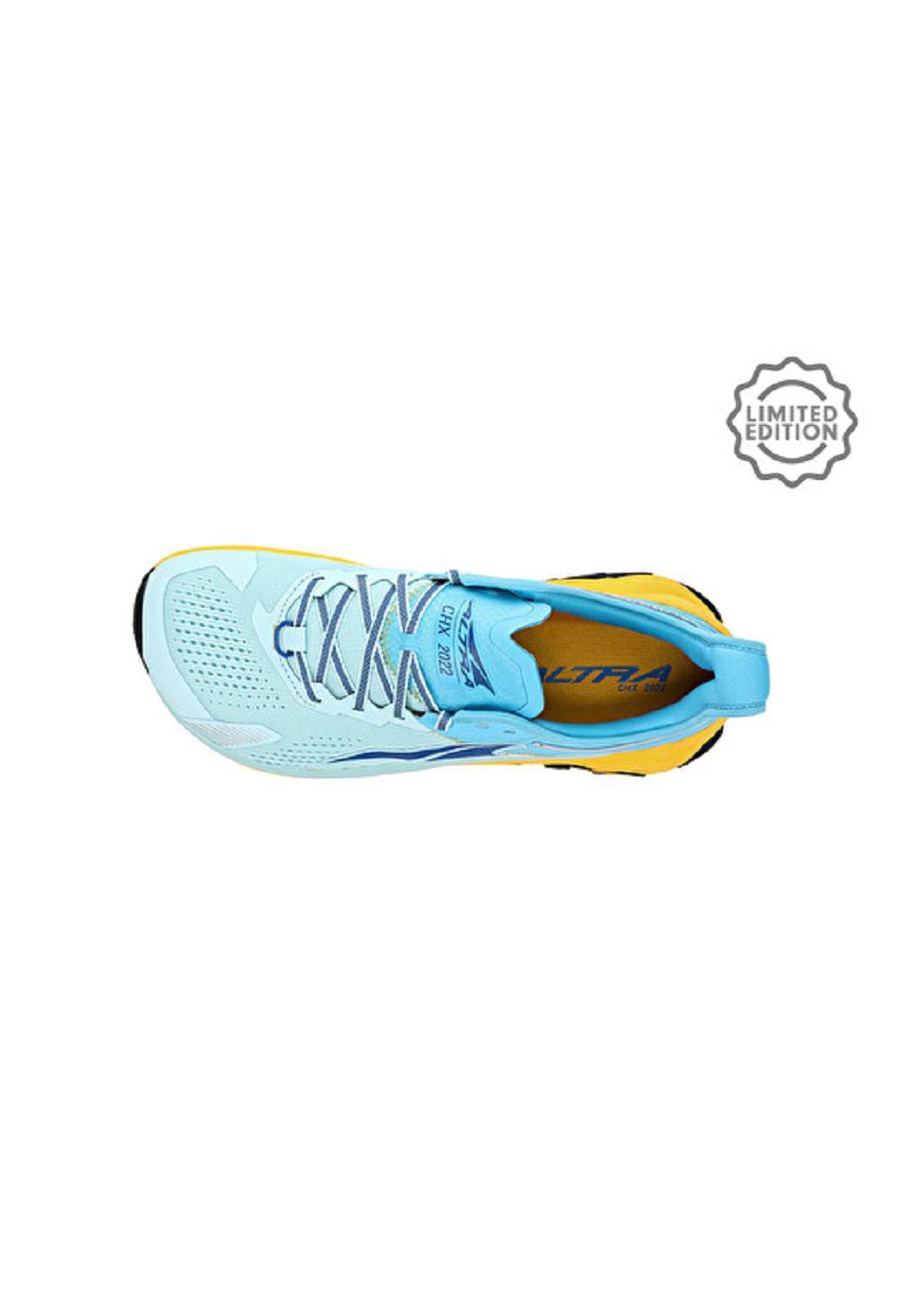 White / Blue Altra Olympus 5 Chamonix Men's News | US_O6166