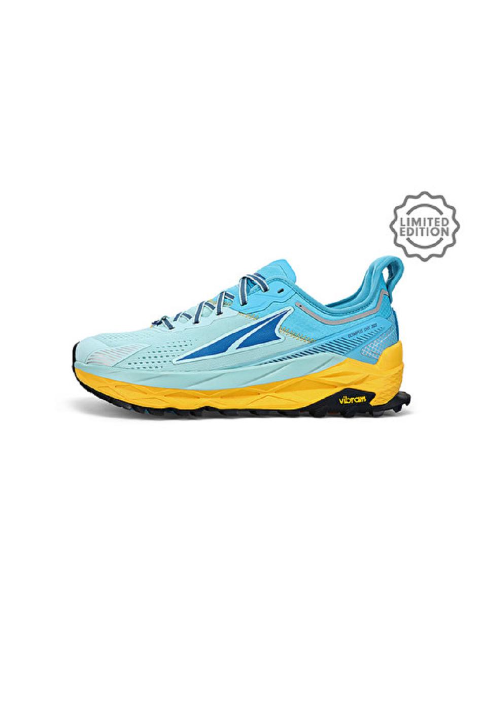 White / Blue Altra Olympus 5 Chamonix Men\'s News | US_O6166