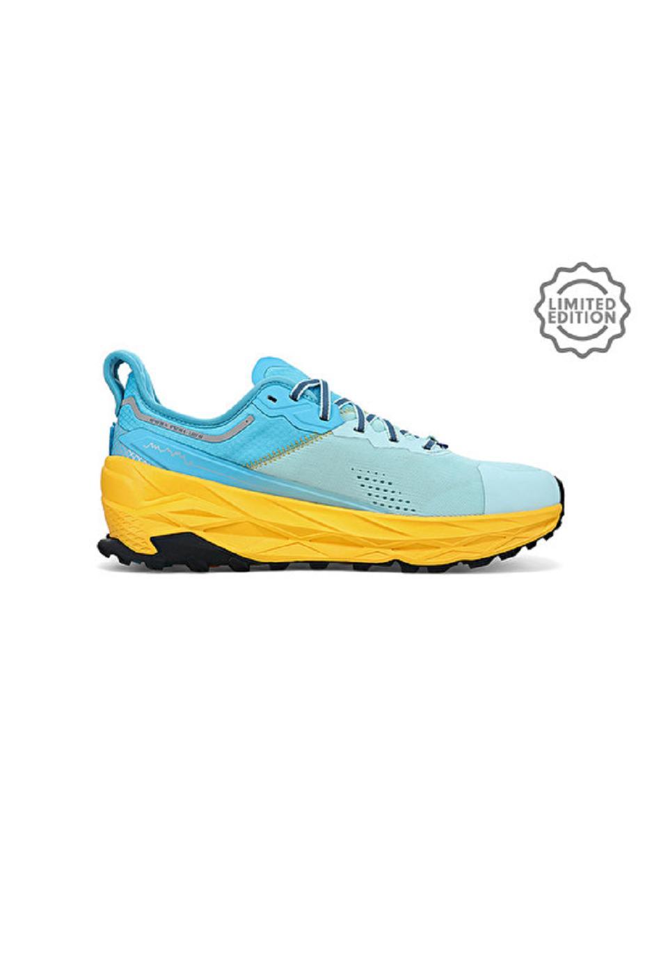 White / Blue Altra Olympus 5 Chamonix Women's Finder | US_A6844